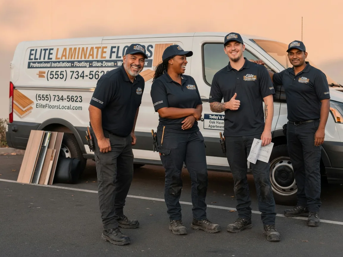 Laminate flooring installation company in Greenbush, MI